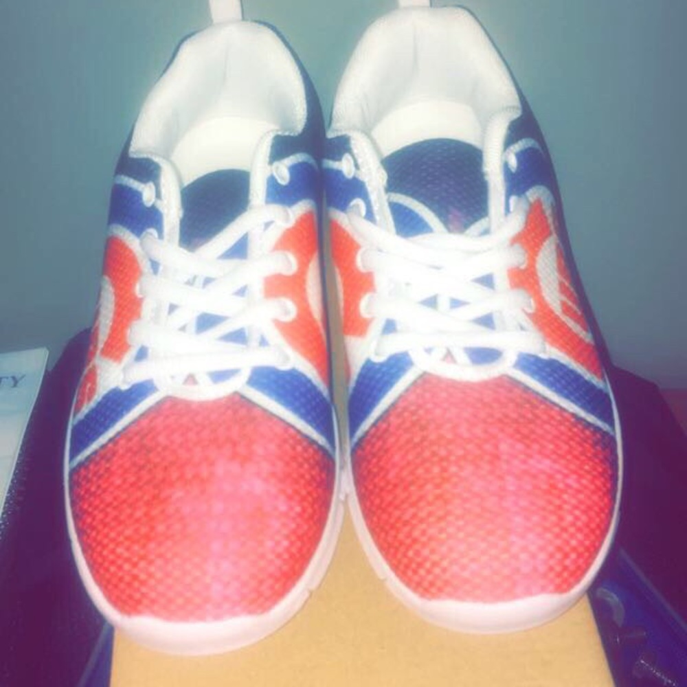 Chicago Cubs Nike gym shoes